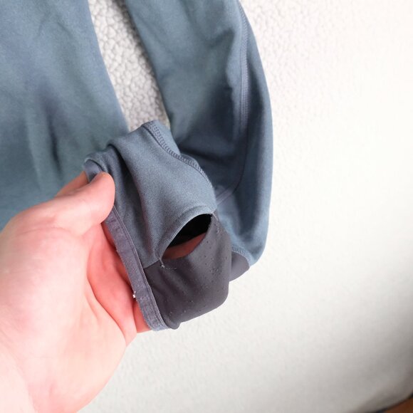 Mammut Jacket Womens Large Gray Full Zip Hooded Lightweight Zip Pockets Light - Picture 8 of 11